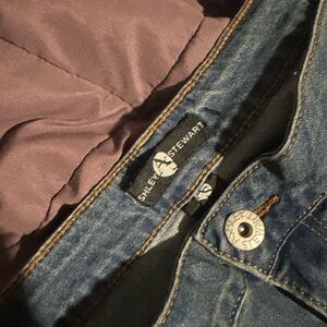 Ripped denim jeans from Ashley Stewart size 36